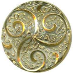 22-1.6  Radial designs (triskelion) - glass with gold luster